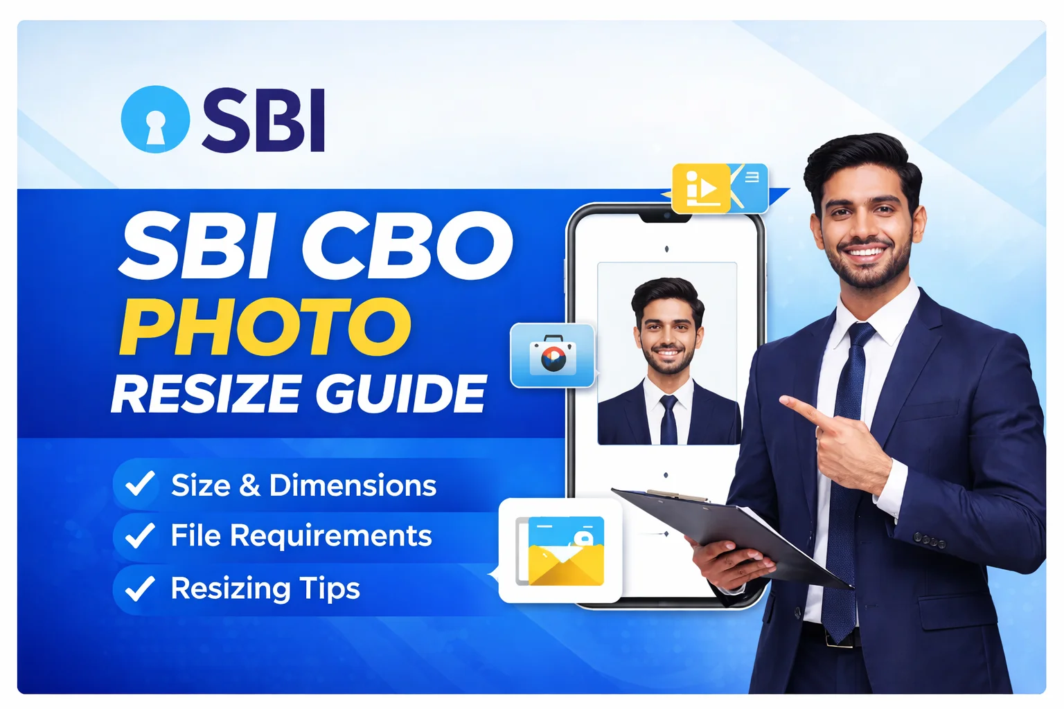 SBI CBO Photo Resize Guide